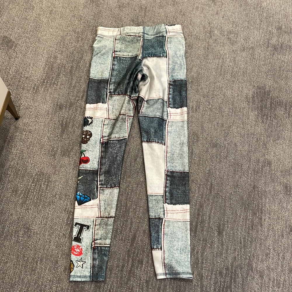 Patchwork Workout Leggings - image 3